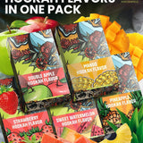 5 Pack Shisha Sampler (5 x 50g) | Non-Tobacco | Watermelon, Apple, Mango, Pineapple, Strawberry