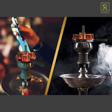 Premium Coconut Hookah Charcoal — 25 mm Cubes (200 ct)