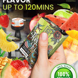 5 Pack Shisha Sampler (5 x 50g) | Non-Tobacco | Watermelon, Apple, Mango, Pineapple, Strawberry