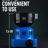 Blue Multipurpose Electric Charcoal Starter Electric Charcoal Burner ETL Stove